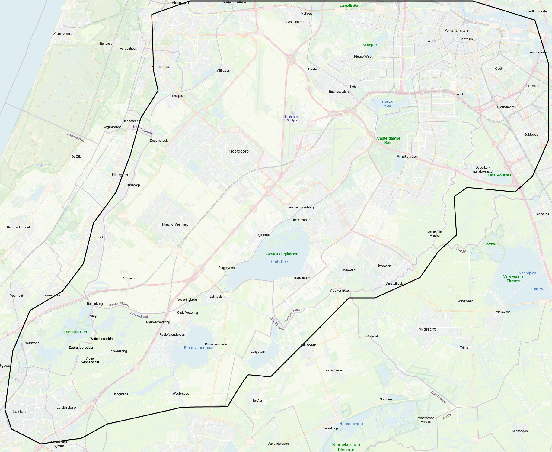 OTTO - Werkgebied Ons werkgebied: Noord-Holland Zuid & Zuid-Holland Noord